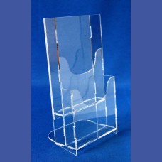 FOLLETOS&nbsp; Para sobremesa A-4 en 2 alturas, de 20 mm de fondo<br>Medidas: A-4 mm<br>